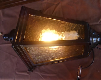 ONE Antique Arts Crafts Tudor Gothic Porch Lantern Wall Light Sconce Fixture 12321 A