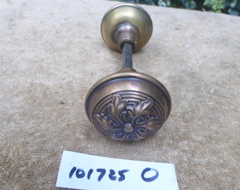 PAAR vintage antieke koperen Victoriaanse deurknoppen 101725 O