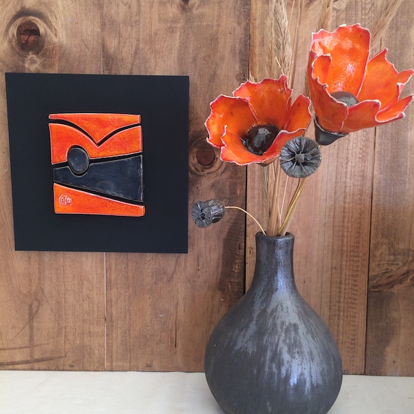 Poppy Flower Keepsake Box Etsy