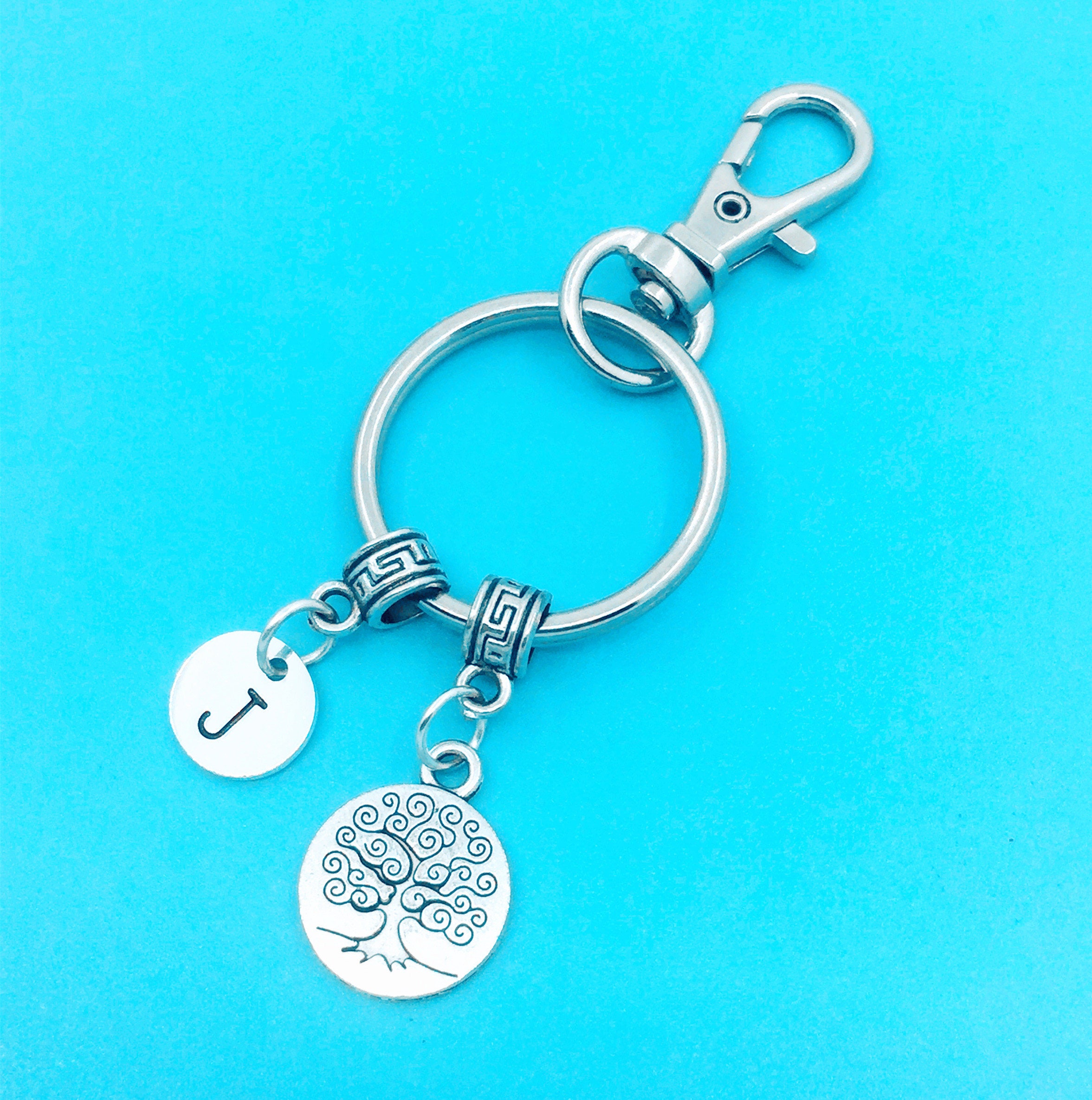 Life Tree Keychain Tree Of Life Key Chain Best Friend Etsy