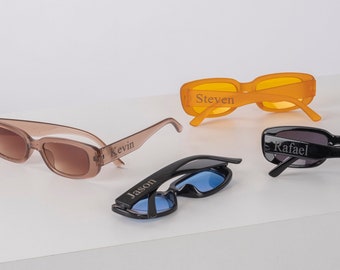 Party-Sonnenbrille, personalisierte Party-Brautjungfern-Brille, Hochzeitsgeschenk, Laser-Schrift