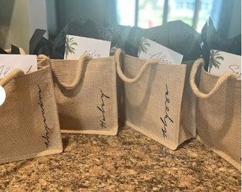 Personalized Beach Bag For Bridesmaid Gifts