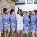 Bridesmaid robes Navy Kaftan Turkish bathrobe wedding gifts bridal robe wedding shower dresses robes kimono robe