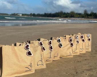 Bridesmaid Cute, Cotton, Beach, Shoulder, Tote Bag, Custom Beach Bag, Personalized Bridesmaid Bag, Bridesmaid Gifts Bag, Weekender Bag Women