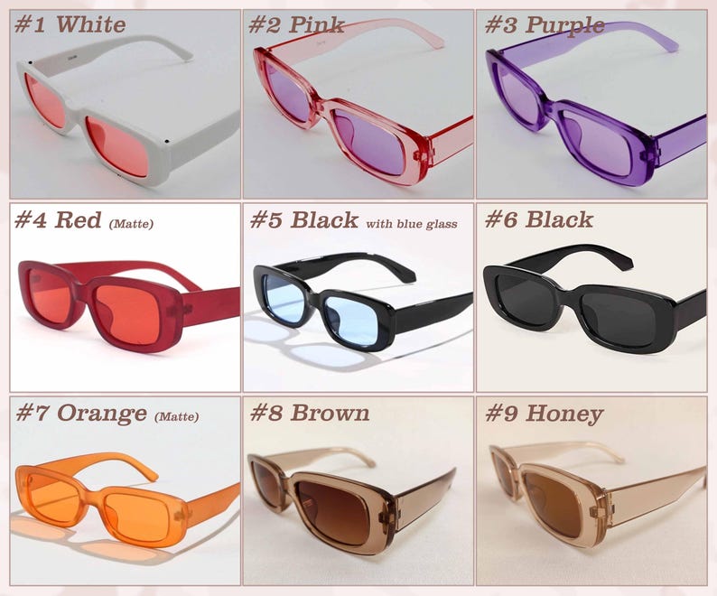 Personalized Heart Sunglasses - Trendy Bridal Party Favors image 4