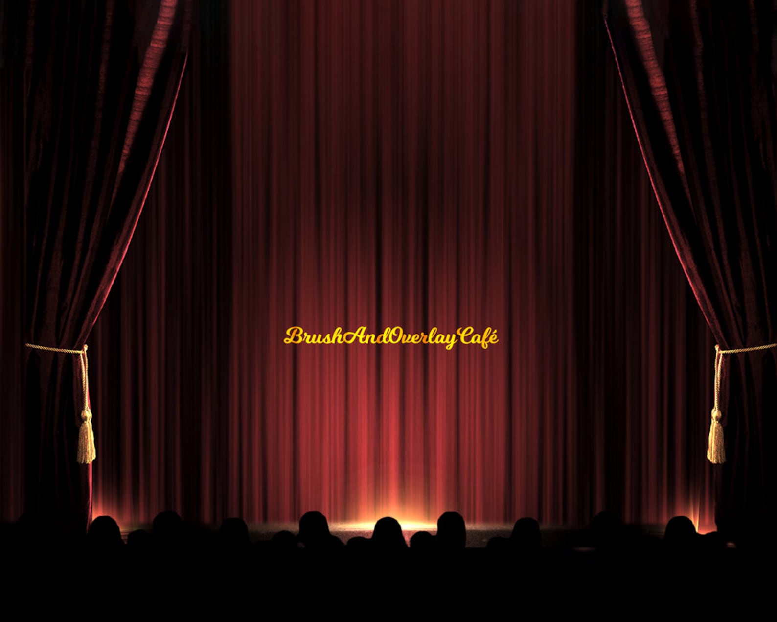 Classic Theater Stage Digital Backdrop for Photography. Etsy