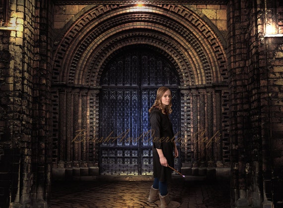 Harry Potter inspired Digital Backdrop/Digital Background for | Etsy