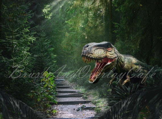 Jurassic Park Jurassic World Inspired Digital Backdrop Digital Etsy ...