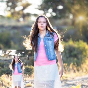 Natural Sun Light, Sun Flare Overlays Variety Pack for Photoshop and Photoshop Elements.  Sun beam, Sun burst,  Bokeh, Lens Flare