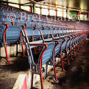 Fenway Park original seats - Boston Red Sox - Oldest seats in Major League Baseball - Green Monster - FREE SHIPPING!