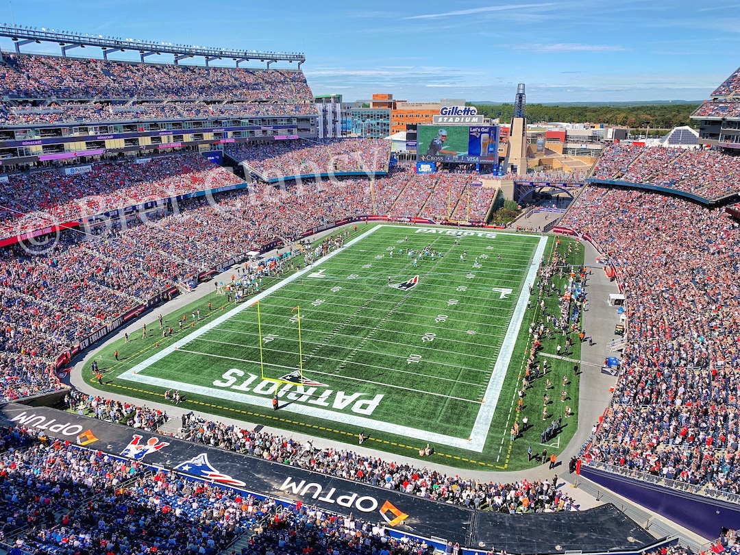 New England Patriots Wall Art at Gillette Stadium in Foxboro