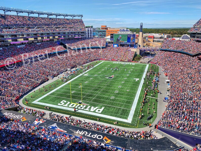 New England Patriots Wall Art At Gillette Stadium In Foxboro Image 0