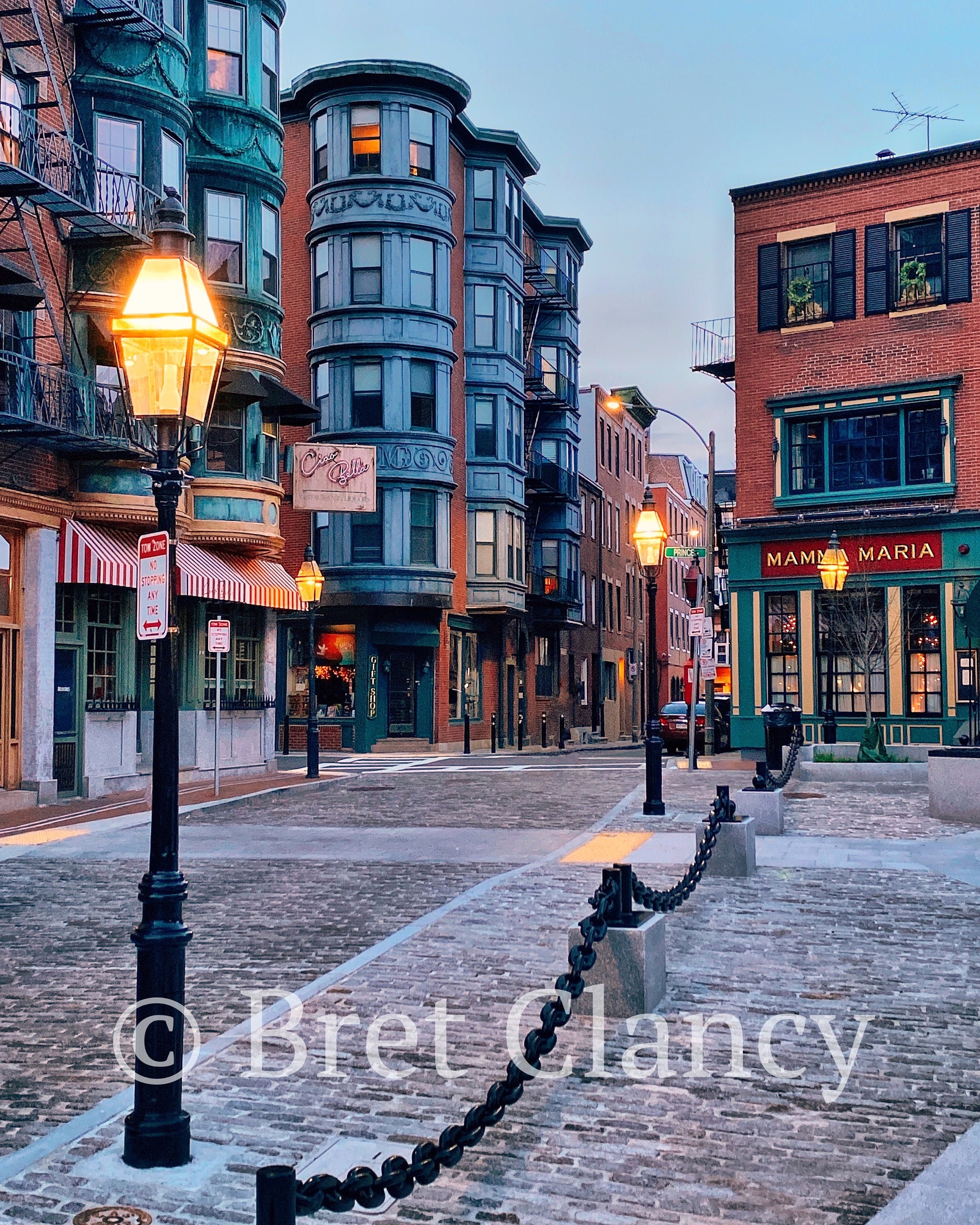 NEW North End cobblestones in North Square on the Boston | Etsy