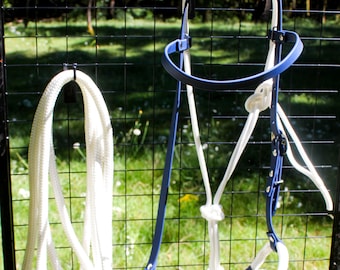 Biothane Soft Nose Loping / Hackamore Bridle