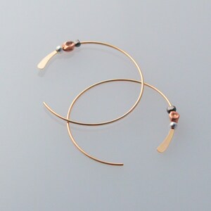Gold minimalist fine jewelry earrings. Summer bridesmaid gifts.