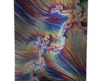 Magic Fractal Lenticular Print