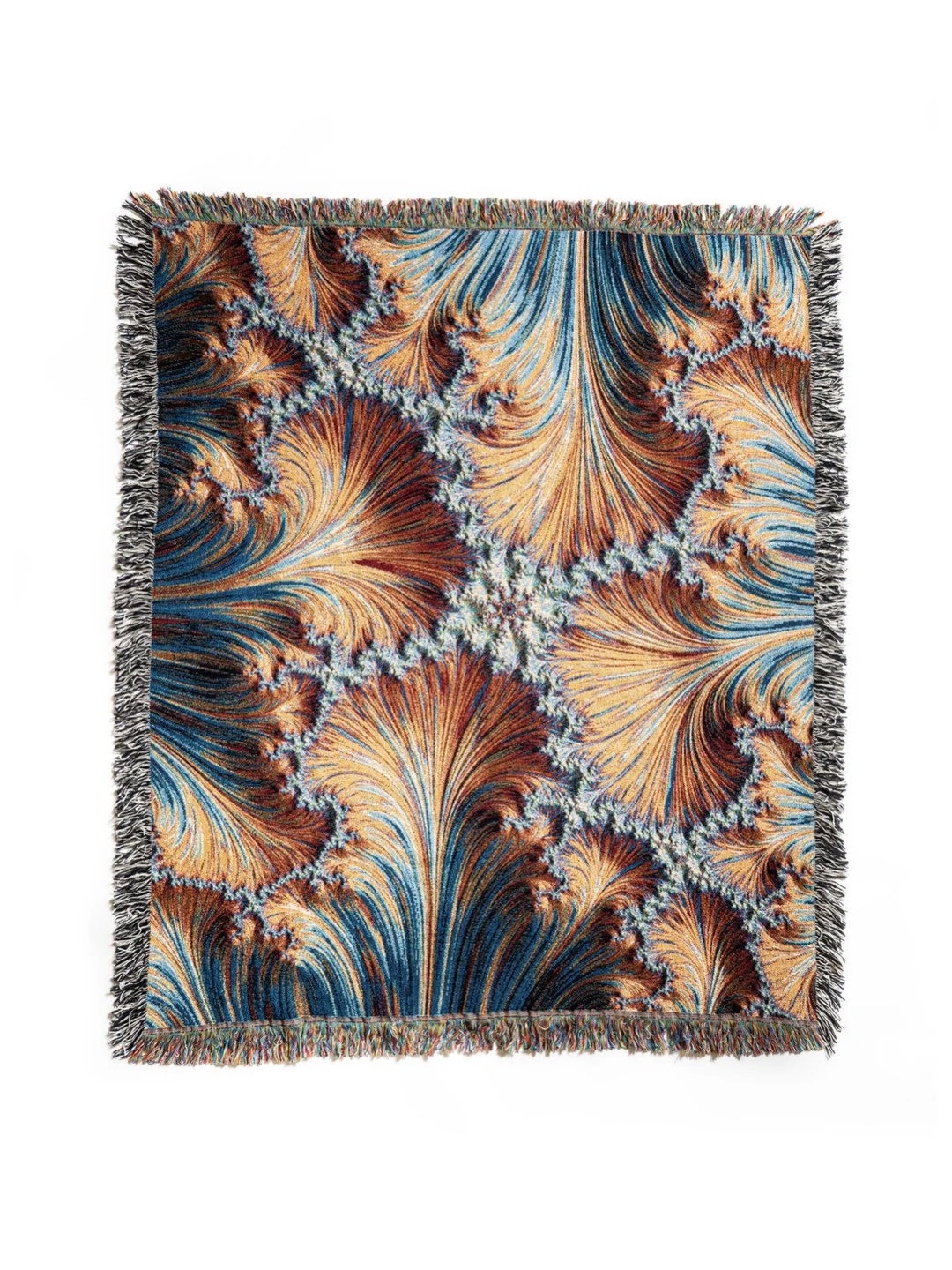 Woven Fractal Blanket 50x60