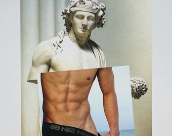 Adonis in Black Brief