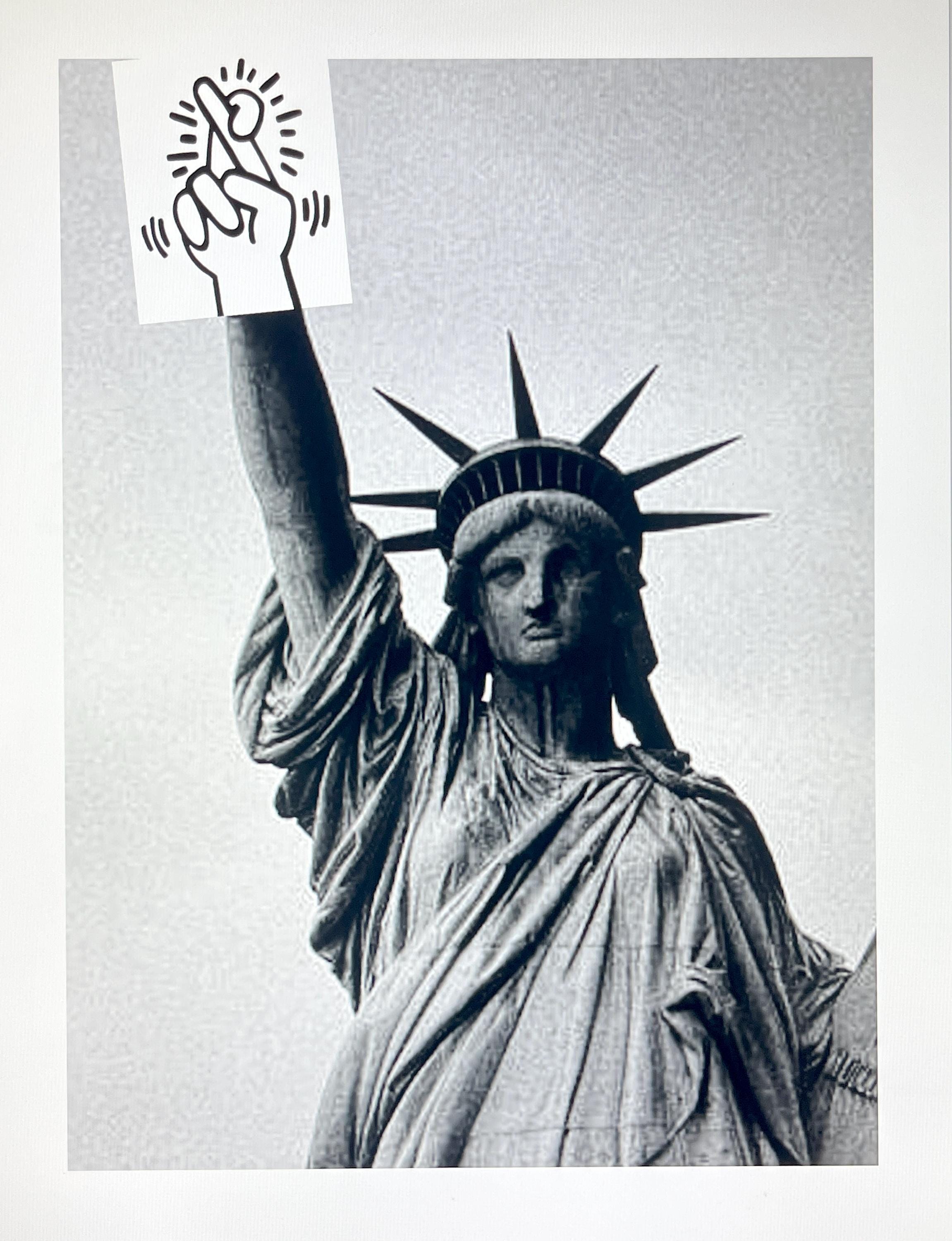 Keith Haring Statue of Liberty - Etsy