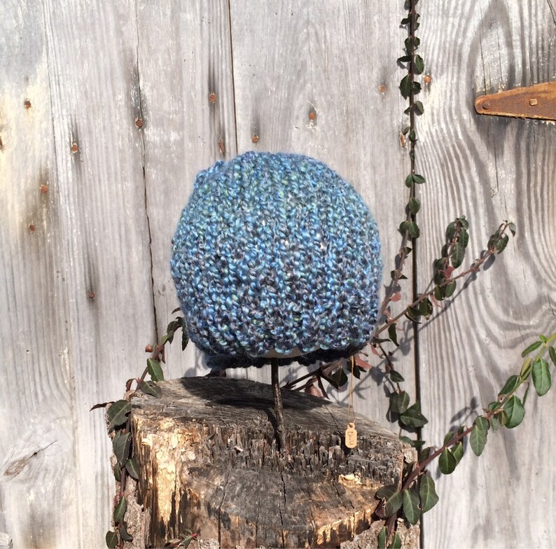 Squishy Blue Beanie
