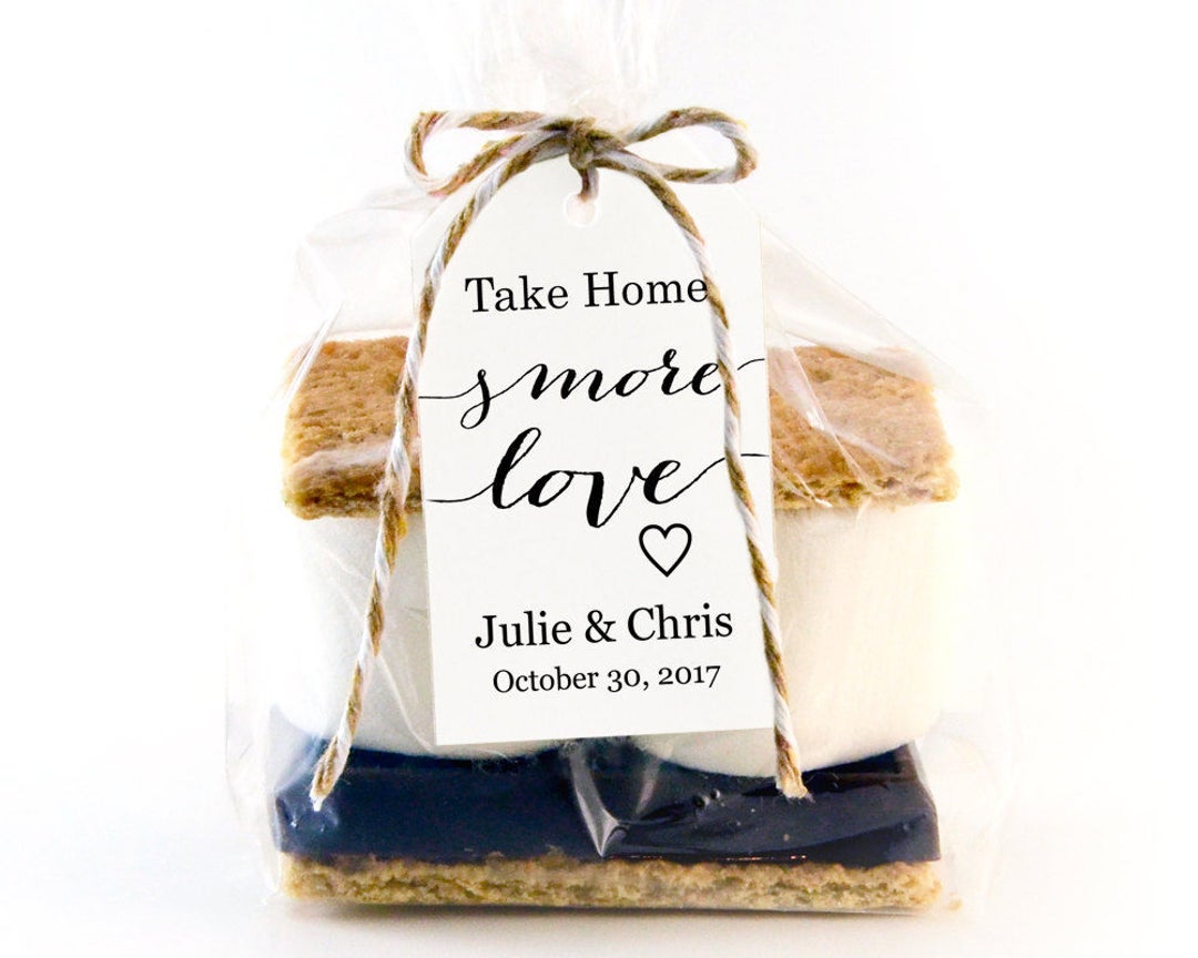 Take Home S'MORE Love Tag Template, S'mores Favors, Smores Bar, Smores ...