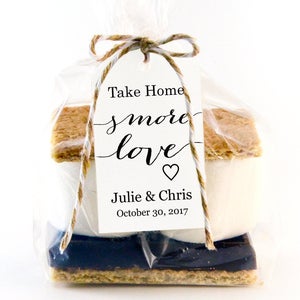 Take Home S'MORE Love Tag Template, S'mores Favors, Smores Bar, Smores Kit, Smore's Bar, Smore's Favor Tags, Gift Tags, Wedding Tags
