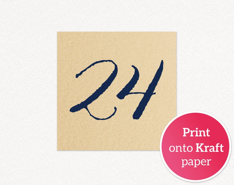 5x5 table numbers 1 40 printable templates etsy