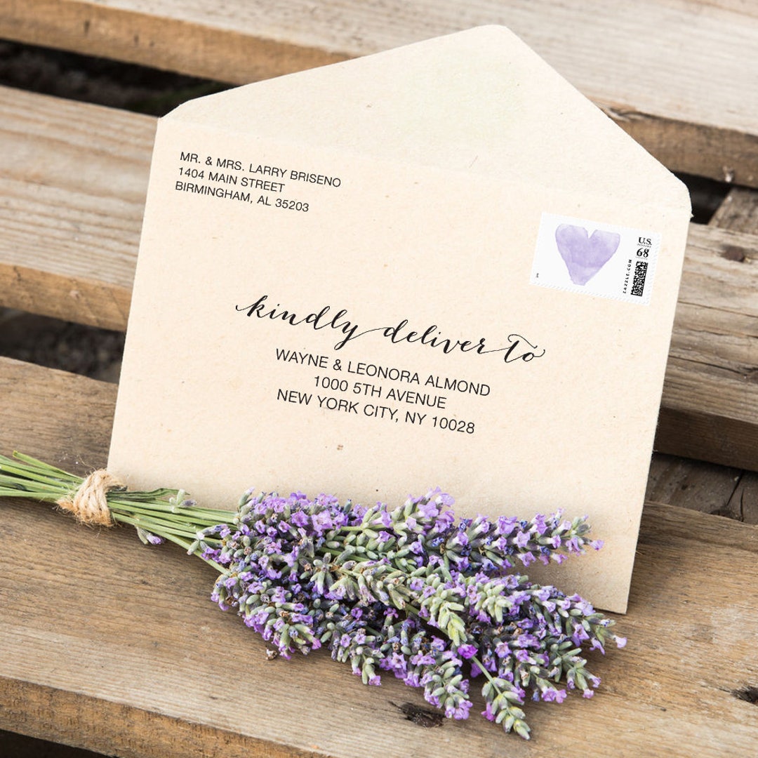 A9 Envelope Template A9 Envelopes Wedding Envelope Template Etsy