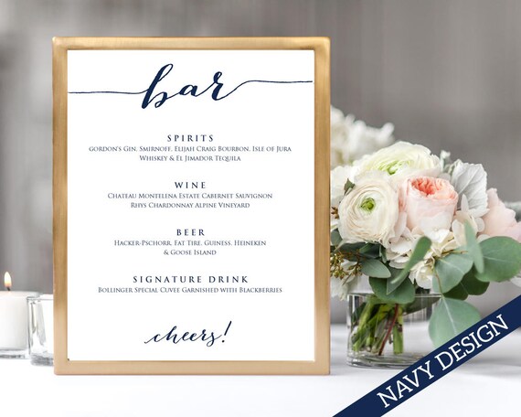 Bar Menu Wedding Template from i.etsystatic.com