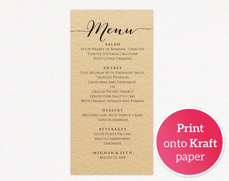 Menu Cards Menu Template Menu Wedding Wedding Menu Cards Wedding Menu Printable Dinner Menu Lunch Menu Wedding Menu Template