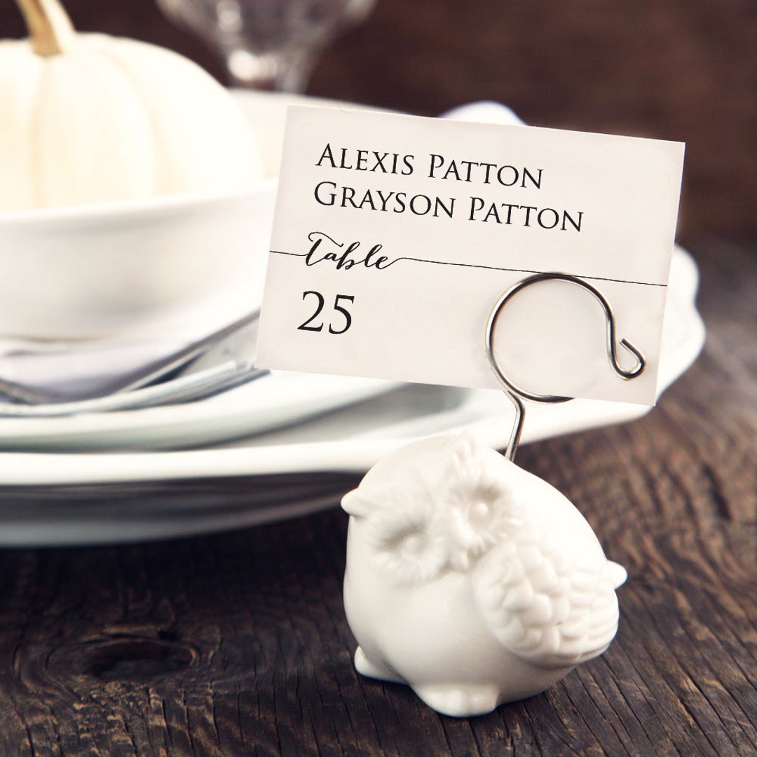 Place Cards Template Wedding Place Cards Wedding Place Card Etsy