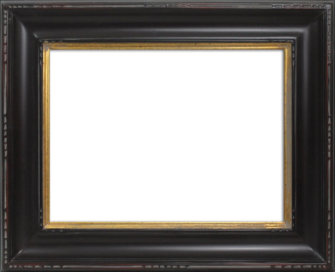 9x12 Black & Gold frame 1 Etsy