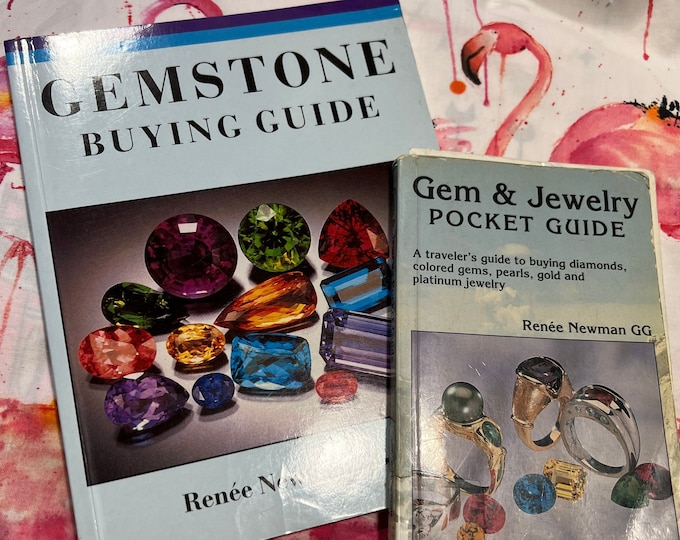 Gemstone Buying Guide, Gem and Jewelry Pocket Guide, lot of jewelry Paperbacks