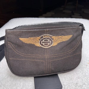 Harley Davidson Crossbody Bag, Motorcycle Shoulder Strap Handbag, Biker Purse HD