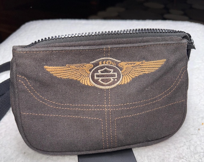 Harley Davidson Crossbody Bag, Motorcycle Shoulder Strap Handbag, Biker Purse HD