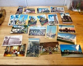 New York Vintage Post Cards, Collectible Ephemera, retro stationary