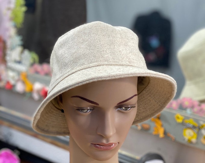 Beige Unisex Hiking Hat Cabellas Gore Tex Bucket Hat
