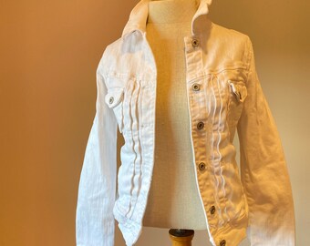 White Summer Jacket - Etsy