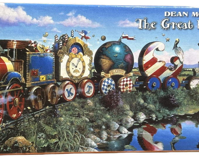 Train Jigsaw Puzzle, The Great Kettles, Dean Morrissey Artwork