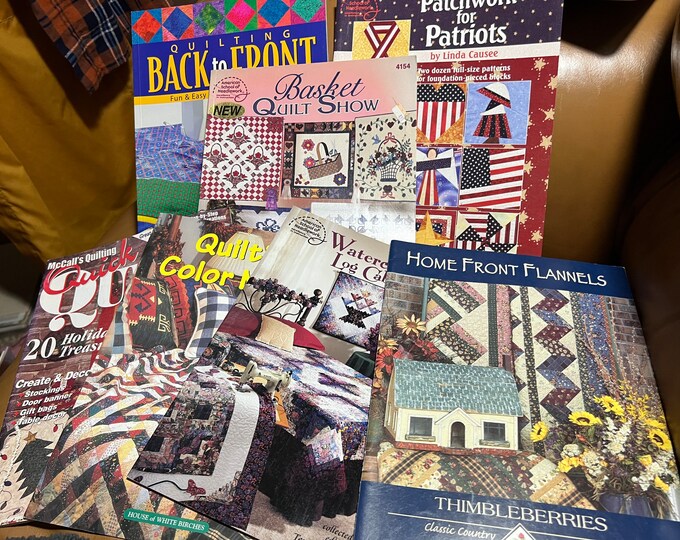 Quilt Patterns and Projects Magazine Lot