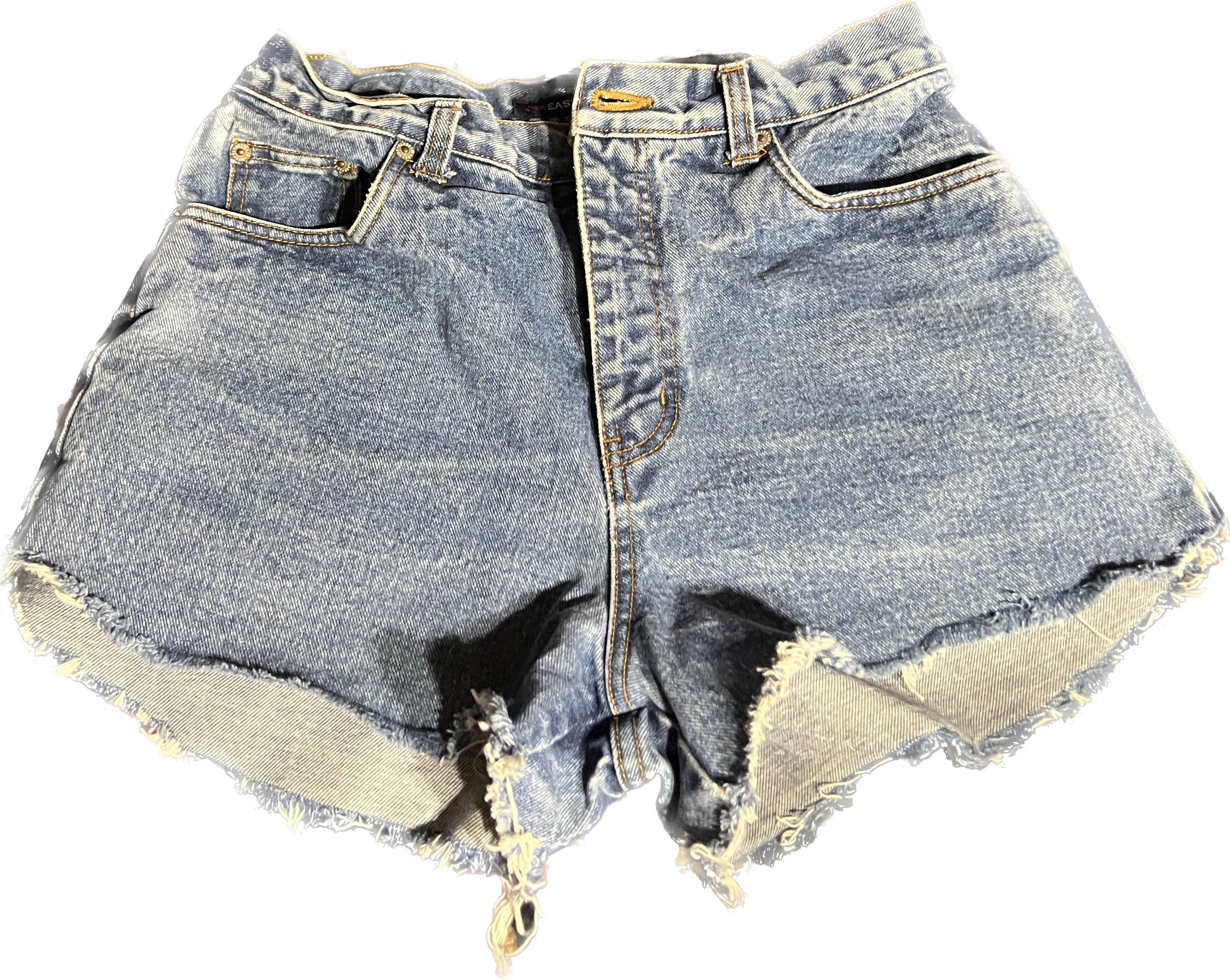 Cut off jean booty shorts cheap