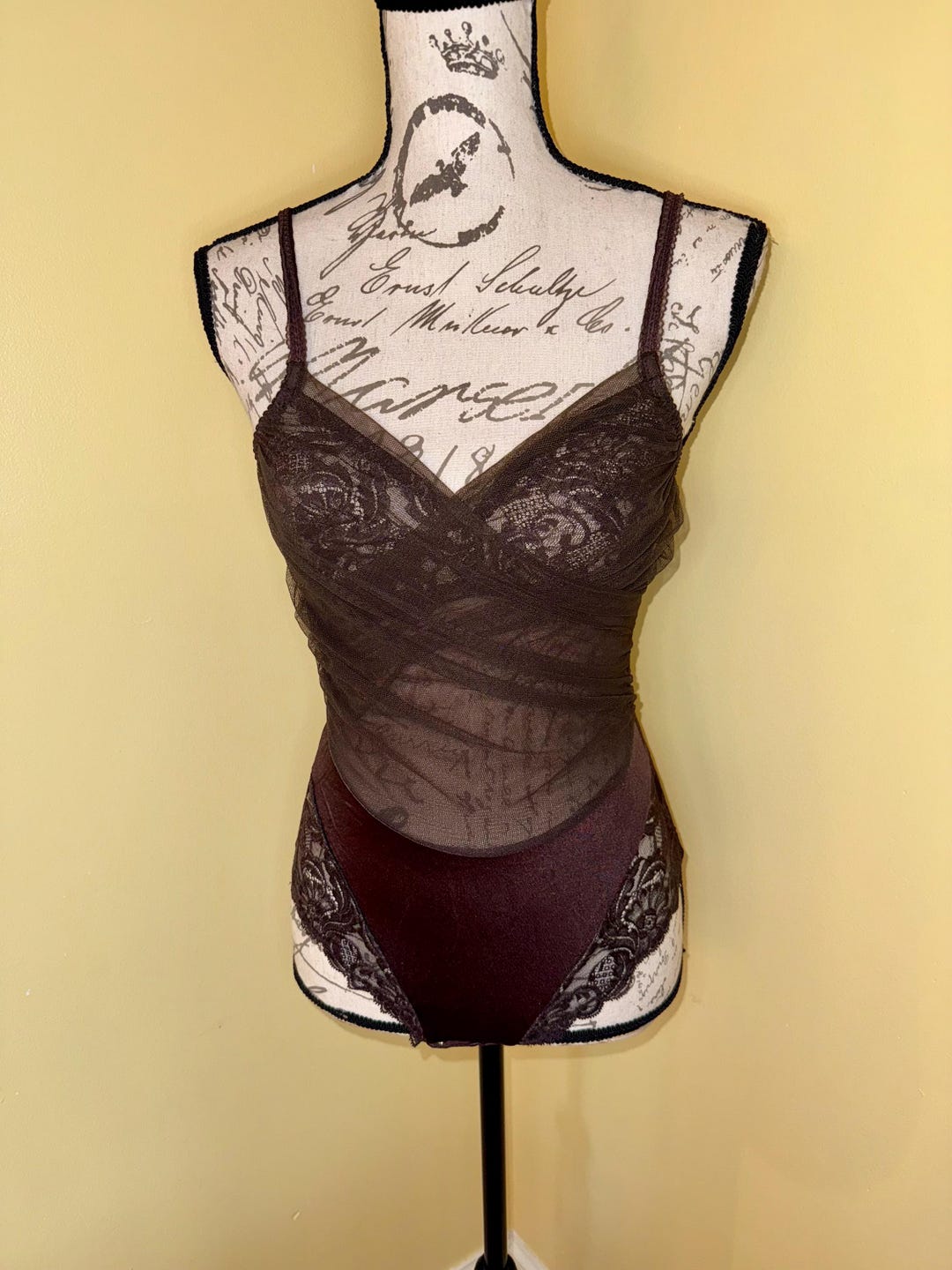Culotte LA PERLA En Dentelle – Couleur Marine Foncé – Taille 38 EUR – Fabriquée En Italie – Neuf Avec étiquettes