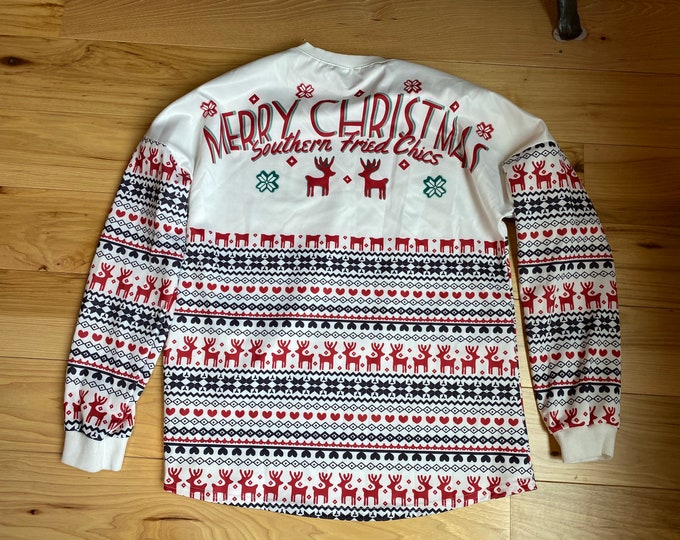 Reindeer Holiday Shirt, Christmas party pullover top