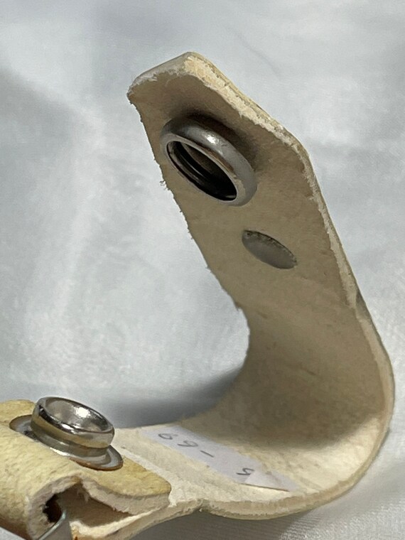 Horse Shoe Keychain, Leather Unisex Key Holder, G… - image 6