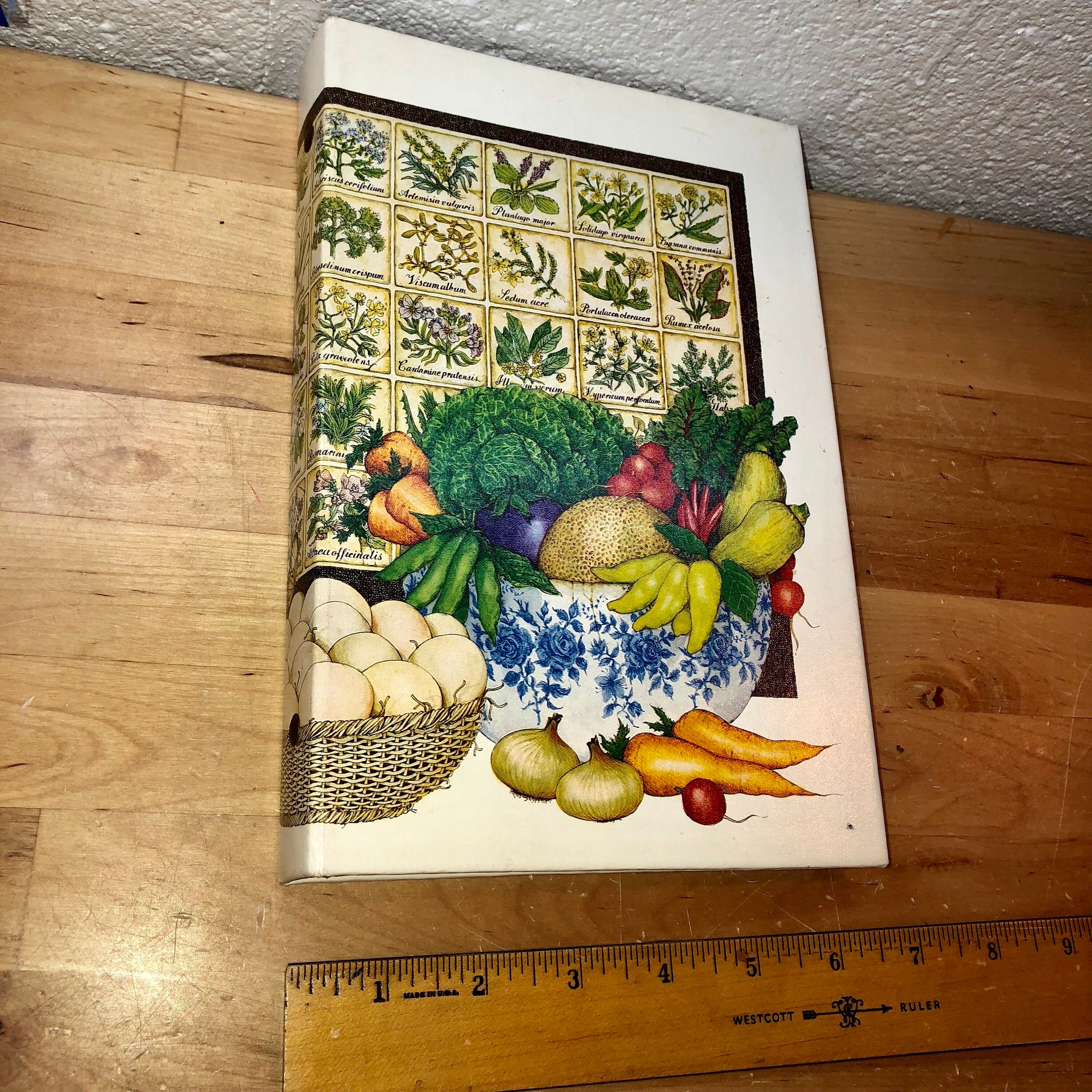 Recipe Library File Book - Vintage Hallmark