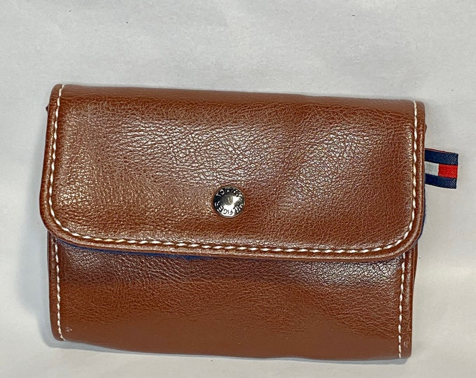 Brown Leather Change Purse, Unisex Coin Bag, Gift for Anyone