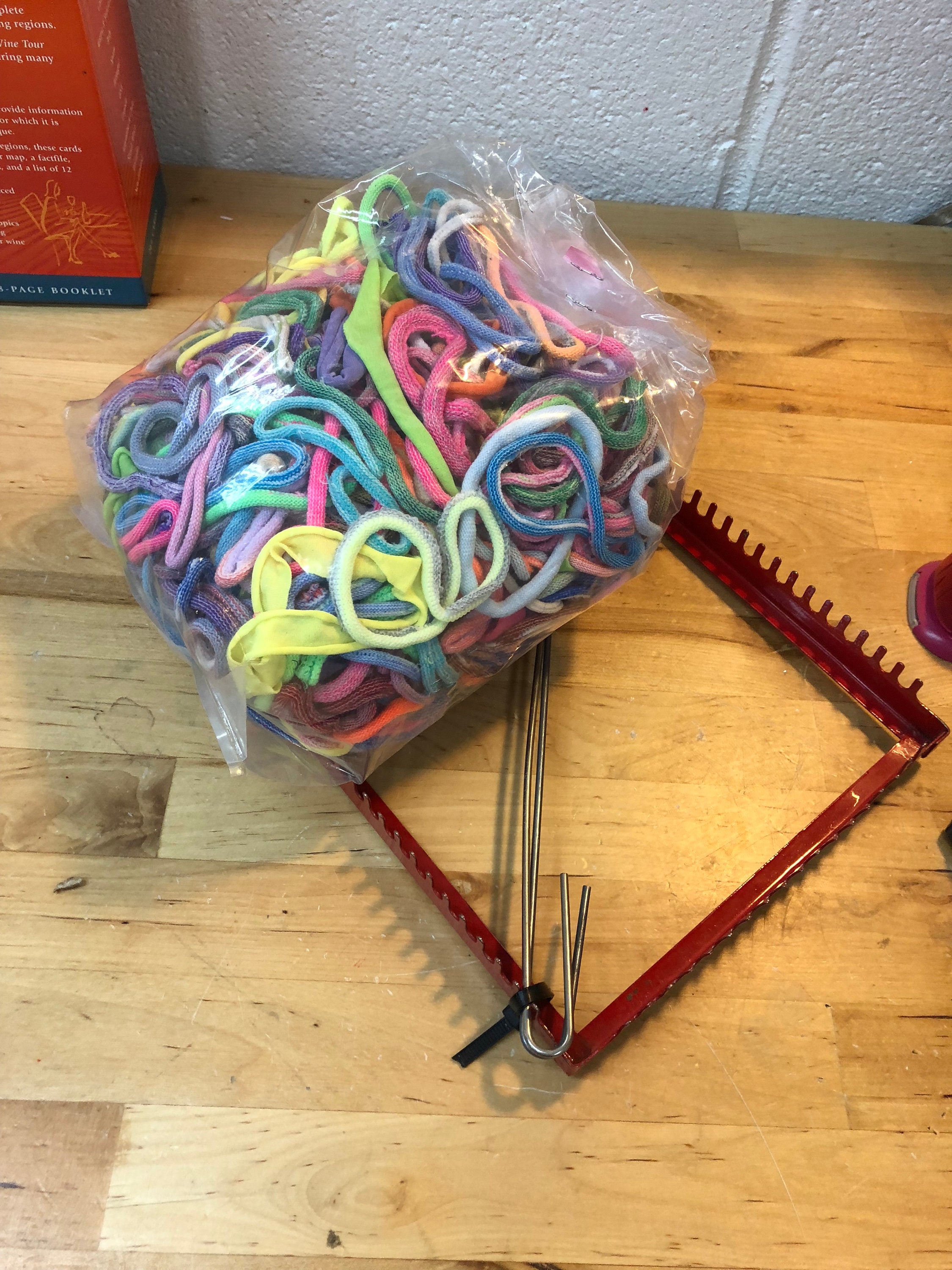 Metal Pot Holder Loom with loops