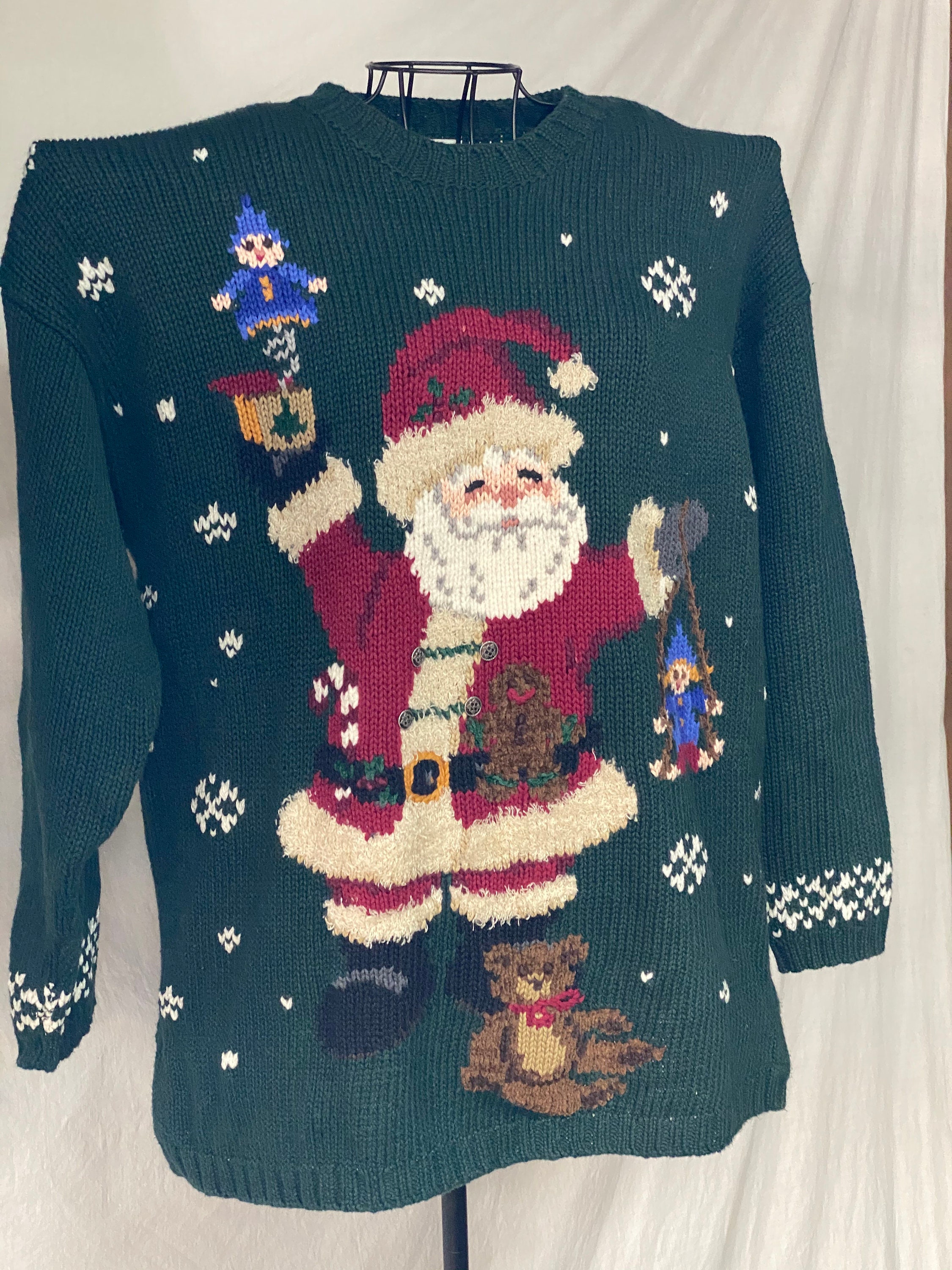 the santa claus christmas sweater