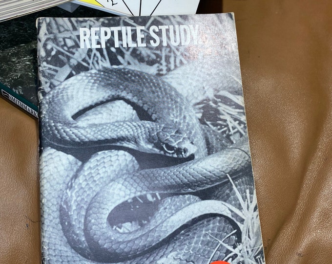 Reptile Study Book, Boy Scouts of America Reptile Reference Paperback
