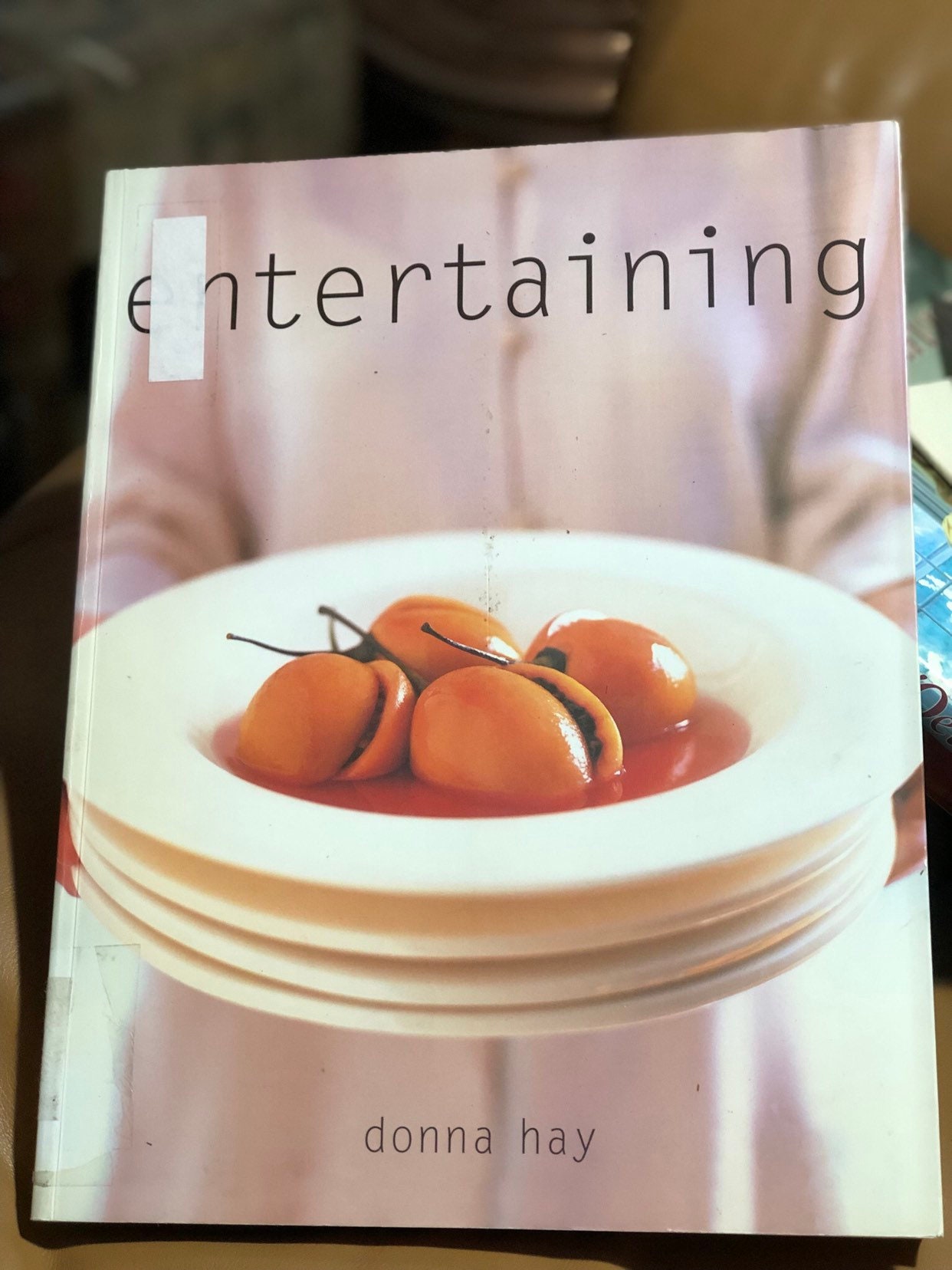Entertaining Cookbook by Donna Hay, Hostess Housewarming Cookbook Gift
